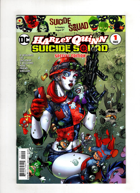 Harley Quinn and the Suicide Squad Special Edition #1 (Cvr A) (2016) Jim Lee A Jim Lee Buy & Sell Comics Online Comic Shop Toronto Canada