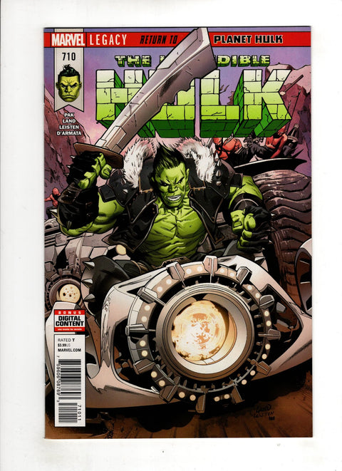Totally Awesome Hulk #710 (Cvr A) (2017) Greg Land A Greg Land Buy & Sell Comics Online Comic Shop Toronto Canada