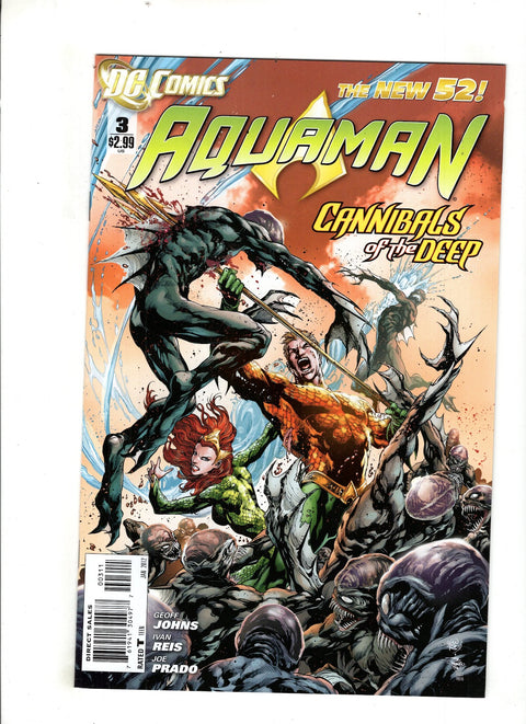 Aquaman, Vol. 7 #3 (2011) Buy & Sell Comics Online Comic Shop Toronto Canada