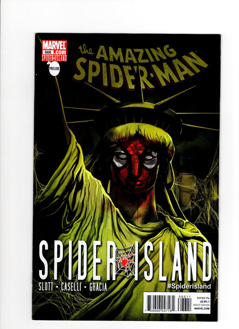 The Amazing Spider-Man, Vol. 2 #666 (Cvr A) (2011) Mike Del Mundo A Mike Del Mundo Buy & Sell Comics Online Comic Shop Toronto Canada