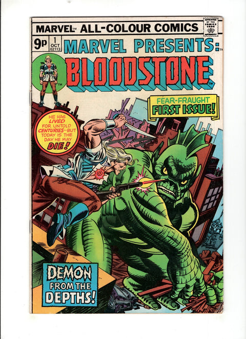 Marvel Presents #1 (Cvr B) (1975) UK Price Variant B UK Price Variant Buy & Sell Comics Online Comic Shop Toronto Canada