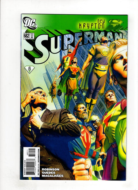 Superman, Vol. 1 #682 (Cvr A) (2008) Alex Ross A Alex Ross Buy & Sell Comics Online Comic Shop Toronto Canada