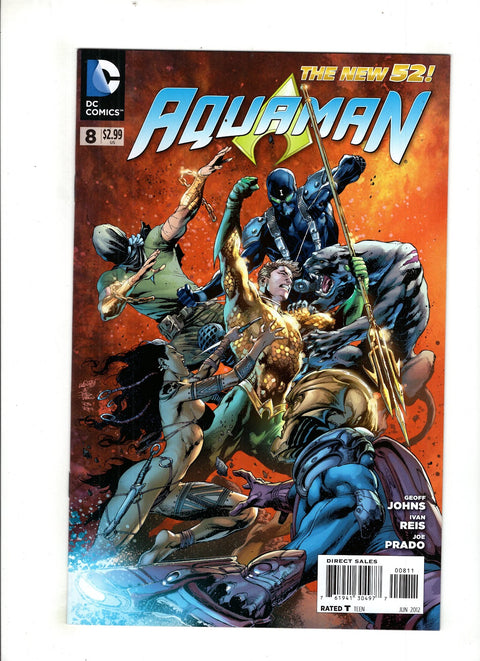 Aquaman, Vol. 7 #8 (2012) Buy & Sell Comics Online Comic Shop Toronto Canada