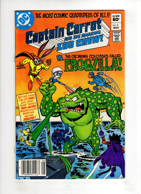 Captain Carrot and his Amazing Zoo Crew #3 (1982) Newsstand Edition Newsstand Edition Buy & Sell Comics Online Comic Shop Toronto Canada