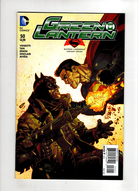 Green Lantern, Vol. 5 #50 (Cvr B) (2016) Doug Mahnke Batman v Superman Variant B Doug Mahnke Batman v Superman Variant Buy & Sell Comics Online Comic Shop Toronto Canada
