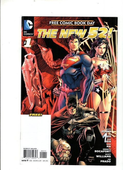 Free Comic Book Day 2012 (The New 52!) #1 (Cvr A) (2012) Jim Lee A Jim Lee Buy & Sell Comics Online Comic Shop Toronto Canada