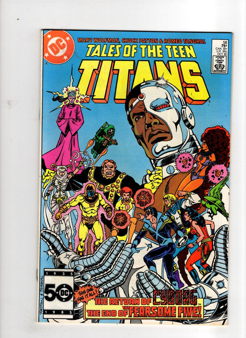 Tales of the Teen Titans #58 (1985) Buy & Sell Comics Online Comic Shop Toronto Canada