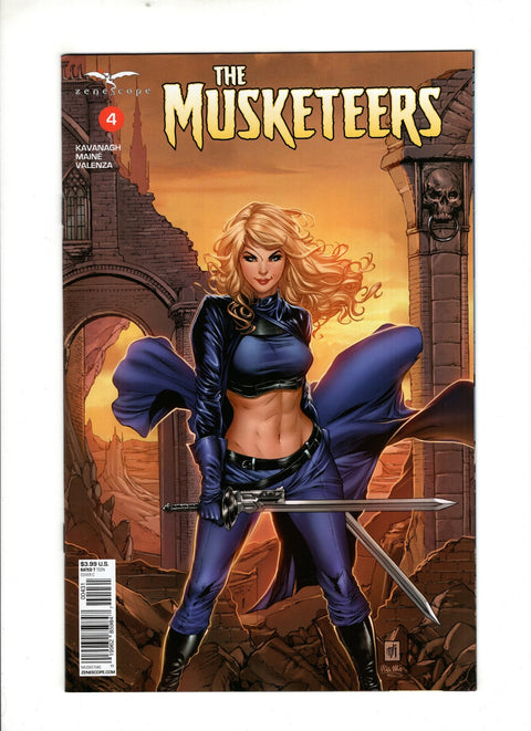 Musketeers #4 (Cvr C) (2018) Mike Krome Variant C Mike Krome Variant Buy & Sell Comics Online Comic Shop Toronto Canada