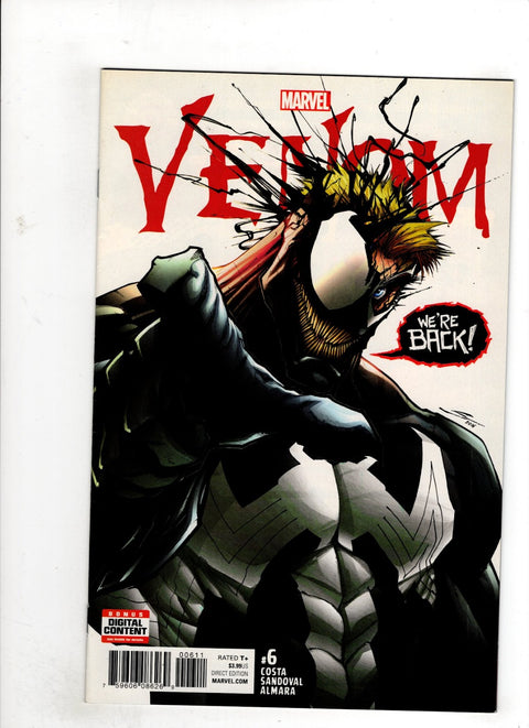 Venom, Vol. 3 #6 (2017) Return of Eddie Brock as Venom Gerardo Sandoval Buy & Sell Comics Online Comic Shop Toronto Canada