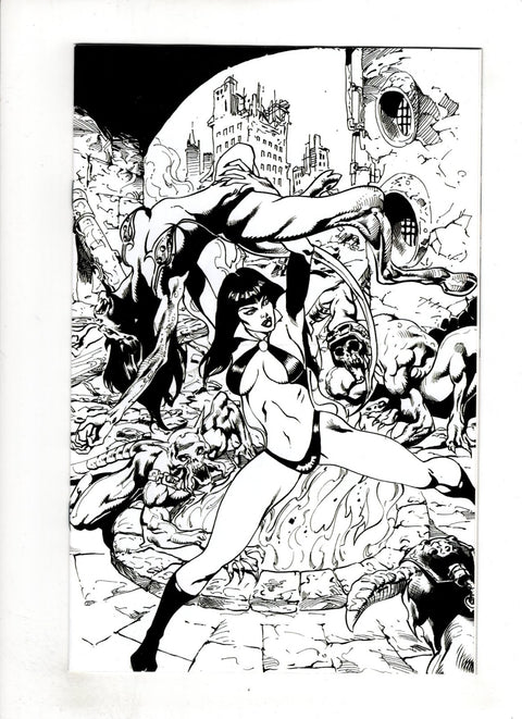 Vengeance of Vampirella, Vol. 2 #6 (Cvr R) (2020) Bonus FOC B&W Virgin Variant R Bonus FOC B&W Virgin Variant Buy & Sell Comics Online Comic Shop Toronto Canada