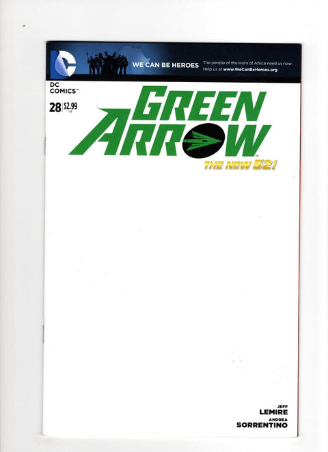 Green Arrow, Vol. 5 #28 (Cvr B) (2014) We Can Be Heroes Blank B We Can Be Heroes Blank Buy & Sell Comics Online Comic Shop Toronto Canada