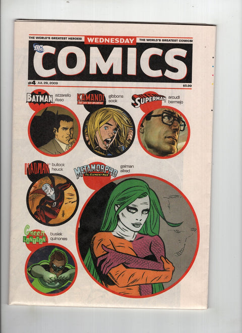 Wednesday Comics #4 (2009) Buy & Sell Comics Online Comic Shop Toronto Canada