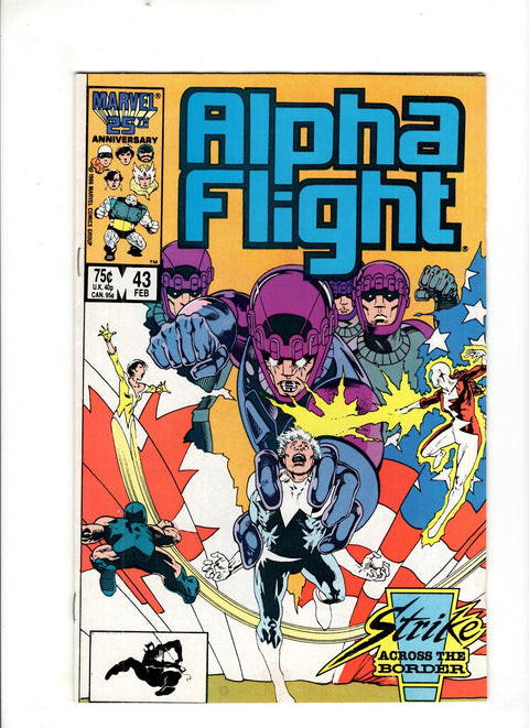 Alpha Flight, Vol. 1 #43 (Cvr A) (1987) A Buy & Sell Comics Online Comic Shop Toronto Canada
