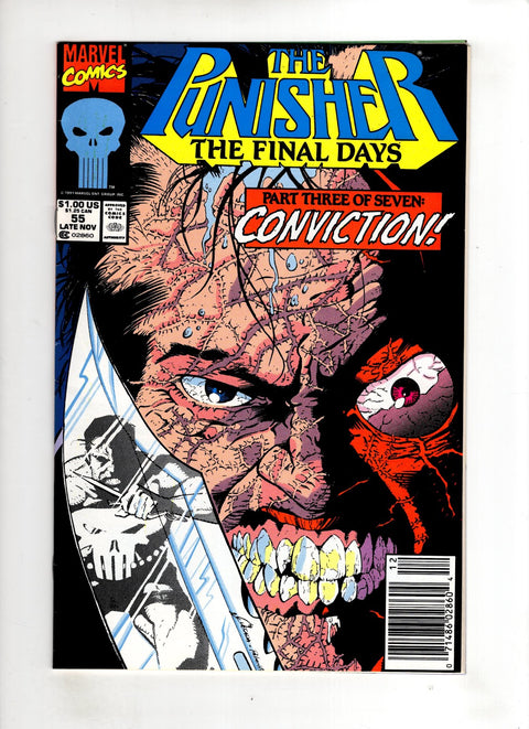 The Punisher, Vol. 2 #55 (1991) Newsstand Edition Newsstand Edition Buy & Sell Comics Online Comic Shop Toronto Canada