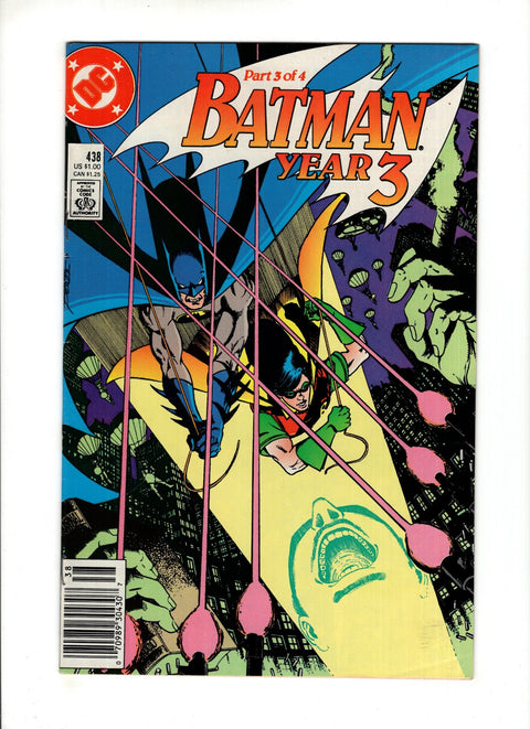 Batman, Vol. 1 #438 (1989) Newsstand Edition Newsstand Edition Buy & Sell Comics Online Comic Shop Toronto Canada