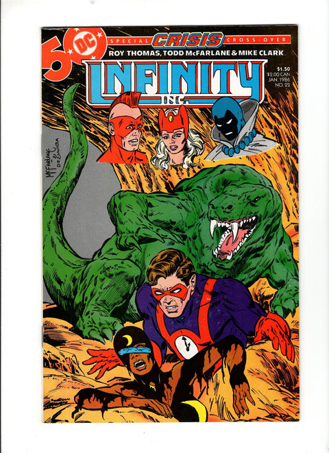 Infinity Inc., Vol. 1 #22 (1986) Todd McFarlane Todd McFarlane Buy & Sell Comics Online Comic Shop Toronto Canada