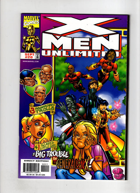 X-Men Unlimited, Vol. 1 #20 (Cvr A) (1998) A Buy & Sell Comics Online Comic Shop Toronto Canada