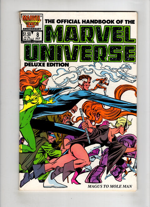 Official Handbook of the Marvel Universe: Deluxe Edition (Vol. 2) #8 (Cvr A) (1986) A Buy & Sell Comics Online Comic Shop Toronto Canada