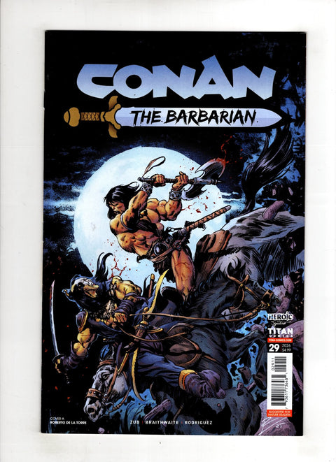 Conan the Barbarian (Titan Comics) #29 (Cvr A) (2026) Roberto De La Torre Variant A Roberto De La Torre Variant Buy & Sell Comics Online Comic Shop Toronto Canada