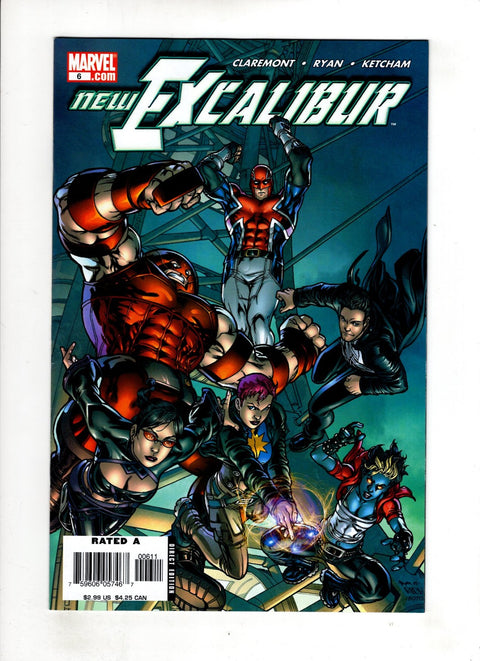 New Excalibur #6 (Cvr A) (2006) A Buy & Sell Comics Online Comic Shop Toronto Canada