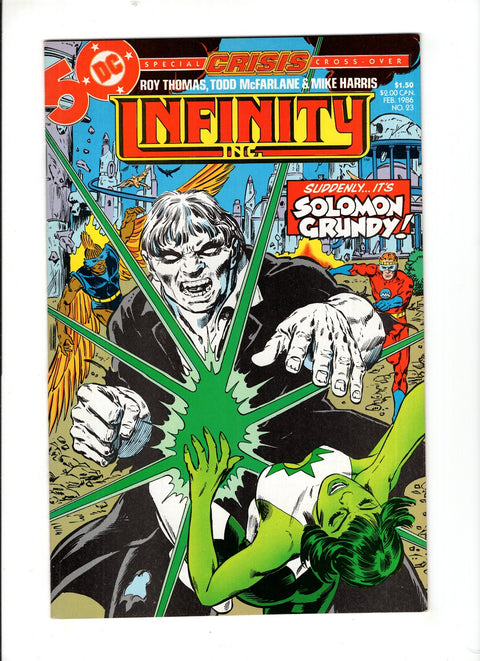 Infinity Inc., Vol. 1 #23 (1986) Todd McFarlane Todd McFarlane Buy & Sell Comics Online Comic Shop Toronto Canada