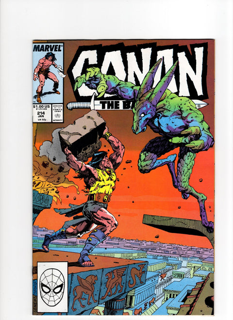 Conan the Barbarian, Vol. 1 #214 (1988) Buy & Sell Comics Online Comic Shop Toronto Canada