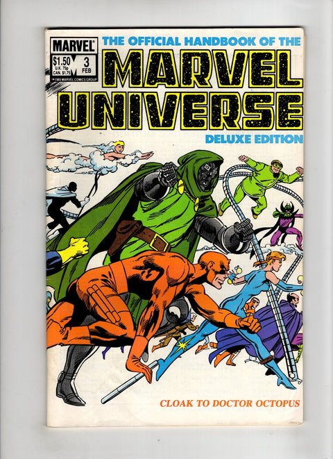 Official Handbook of the Marvel Universe: Deluxe Edition (Vol. 2) #3 (Cvr A) (1985) A Buy & Sell Comics Online Comic Shop Toronto Canada