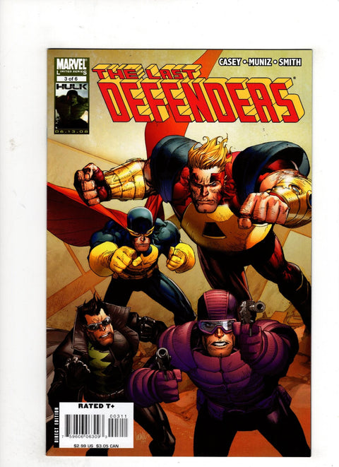 The Last Defenders #3 (2008) Buy & Sell Comics Online Comic Shop Toronto Canada
