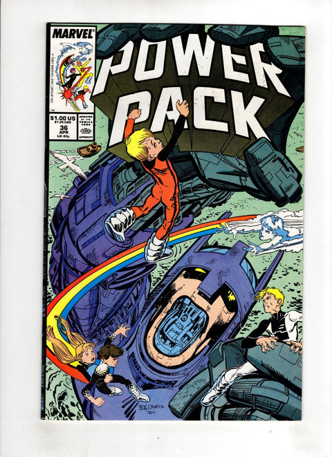 Power Pack, Vol. 1 #36 (1988) Buy & Sell Comics Online Comic Shop Toronto Canada
