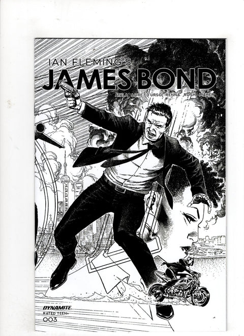James Bond, Vol. 3 #3 (Cvr H) (2020) 20 Copy Cheung Pencil Incentive H 20 Copy Cheung Pencil Incentive Buy & Sell Comics Online Comic Shop Toronto Canada