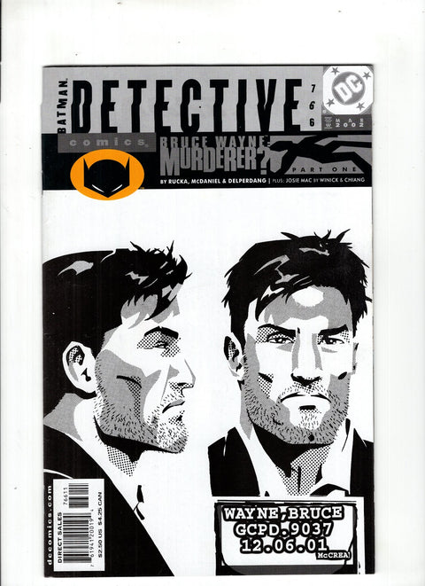 Detective Comics, Vol. 1 #766 (Cvr A) (2002) John McCrea A John McCrea Buy & Sell Comics Online Comic Shop Toronto Canada