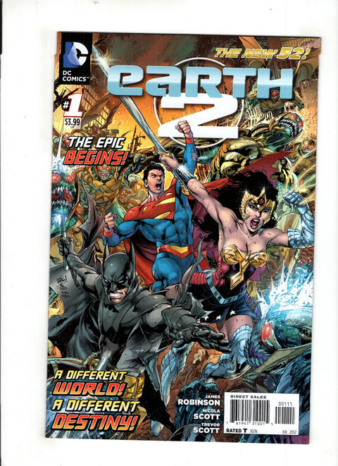 Earth 2 #1 (Cvr A) (2012) Ivan Reis A Ivan Reis Buy & Sell Comics Online Comic Shop Toronto Canada