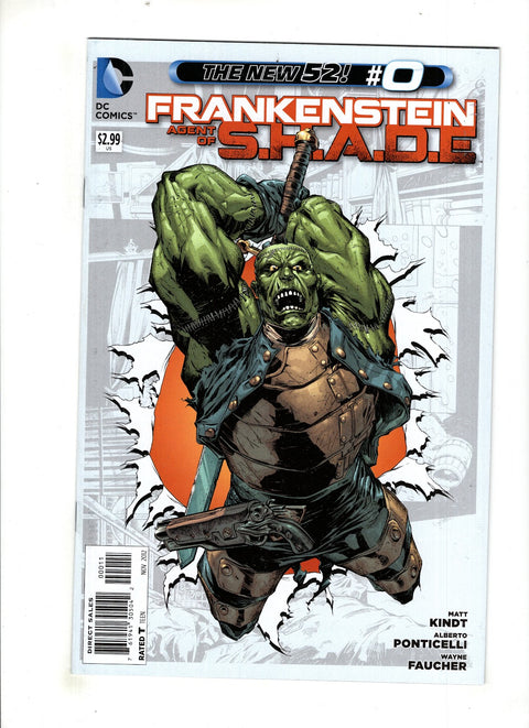 Frankenstein: Agent of S.H.A.D.E. #0 (2012) Buy & Sell Comics Online Comic Shop Toronto Canada