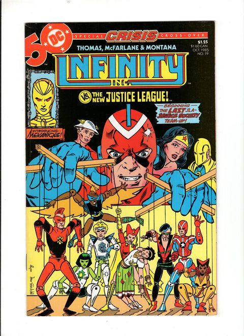 Infinity Inc., Vol. 1 #19 (1985) Todd McFarlane Todd McFarlane Buy & Sell Comics Online Comic Shop Toronto Canada