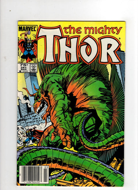 Thor, Vol. 1 #341 (1983) Canadian Price Variant Canadian Price Variant Buy & Sell Comics Online Comic Shop Toronto Canada