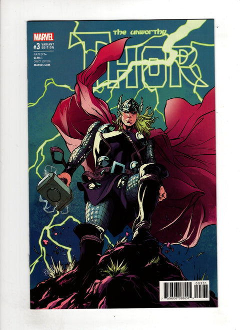 Unworthy Thor, Vol. 1 #3 (Cvr C) (2017) Incentive Emanuela Lupacchino Variant C Incentive Emanuela Lupacchino Variant Buy & Sell Comics Online Comic Shop Toronto Canada