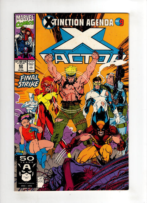 X-Factor, Vol. 1 #62 (1990) Buy & Sell Comics Online Comic Shop Toronto Canada