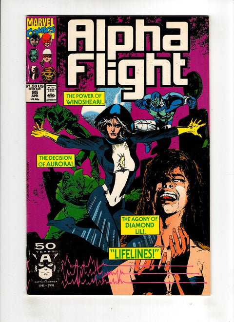Alpha Flight, Vol. 1 #95 (1991) Buy & Sell Comics Online Comic Shop Toronto Canada