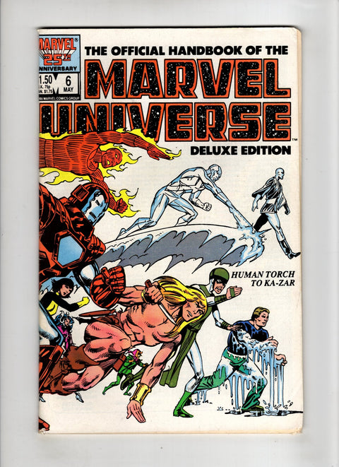 Official Handbook of the Marvel Universe: Deluxe Edition (Vol. 2) #6 (Cvr A) (1986) A Buy & Sell Comics Online Comic Shop Toronto Canada