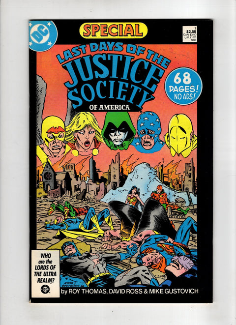 Last Days of the Justice Society of America #1 (1986) Buy & Sell Comics Online Comic Shop Toronto Canada