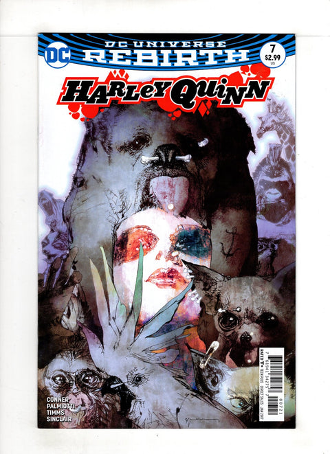 Harley Quinn, Vol. 3 #7 (Cvr B) (2016) Variant Bill Sienkiewicz B Variant Bill Sienkiewicz Buy & Sell Comics Online Comic Shop Toronto Canada