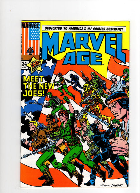 Marvel Age #34 (1986) Buy & Sell Comics Online Comic Shop Toronto Canada