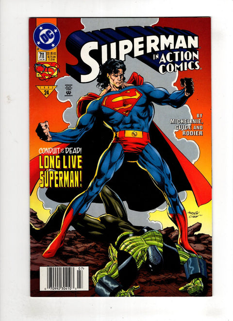 Action Comics, Vol. 1 #711 (1995) Newsstand Edition Newsstand Edition Buy & Sell Comics Online Comic Shop Toronto Canada
