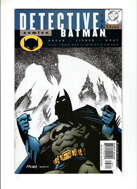 Detective Comics, Vol. 1 #768 (2002) Buy & Sell Comics Online Comic Shop Toronto Canada
