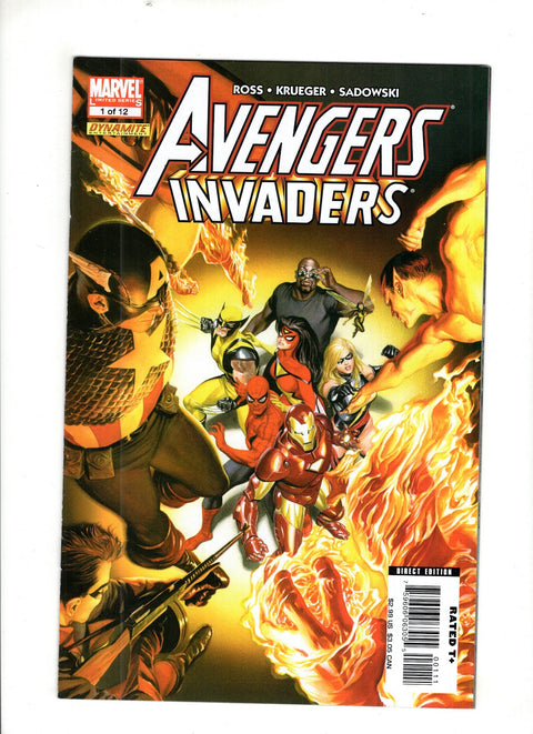 Avengers / Invaders #1 (2008) Buy & Sell Comics Online Comic Shop Toronto Canada