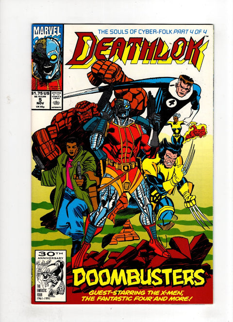 Deathlok, Vol. 2 #5 (1991) Buy & Sell Comics Online Comic Shop Toronto Canada