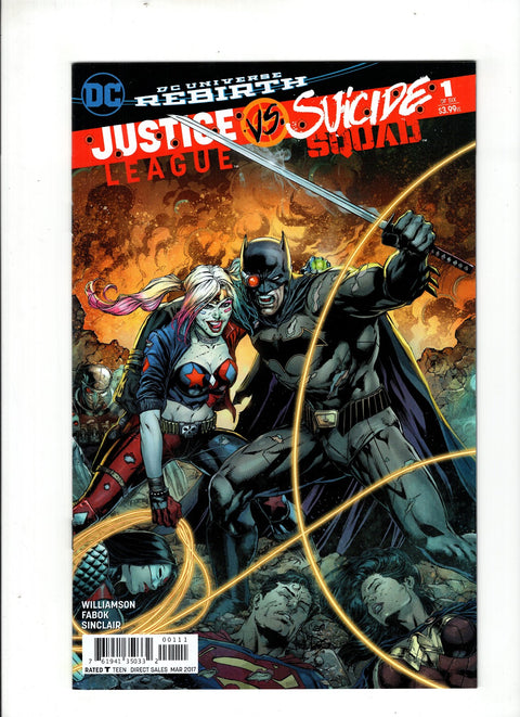 Justice League vs. Suicide Squad #1 (2017) 2nd Printing 2nd Printing Buy & Sell Comics Online Comic Shop Toronto Canada
