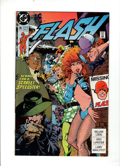 Flash, Vol. 2 #35 (Cvr A) (1989) A Buy & Sell Comics Online Comic Shop Toronto Canada