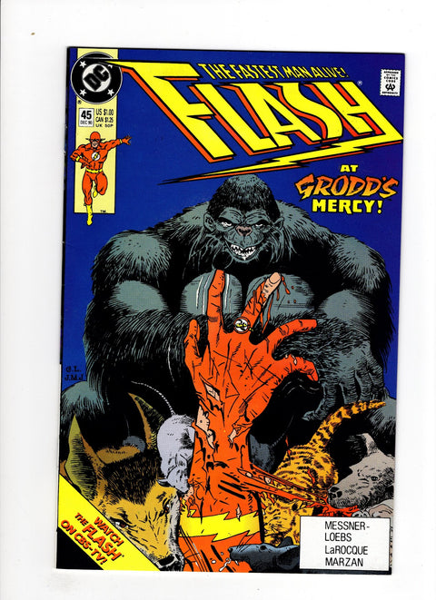 Flash, Vol. 2 #45 (1990) Buy & Sell Comics Online Comic Shop Toronto Canada