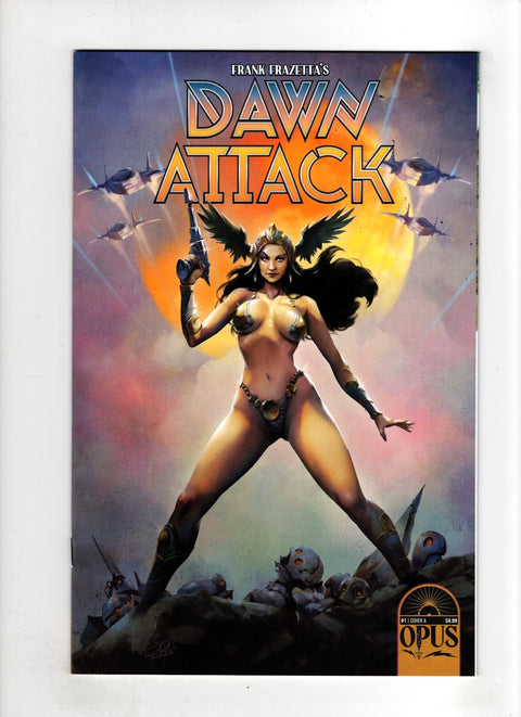 Frank Frazetta's Dawn Attack #1 (Cvr A) (2022) Santi Casas A Santi Casas Buy & Sell Comics Online Comic Shop Toronto Canada